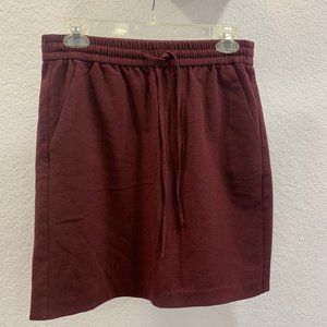 LOFT Maroon Skirt